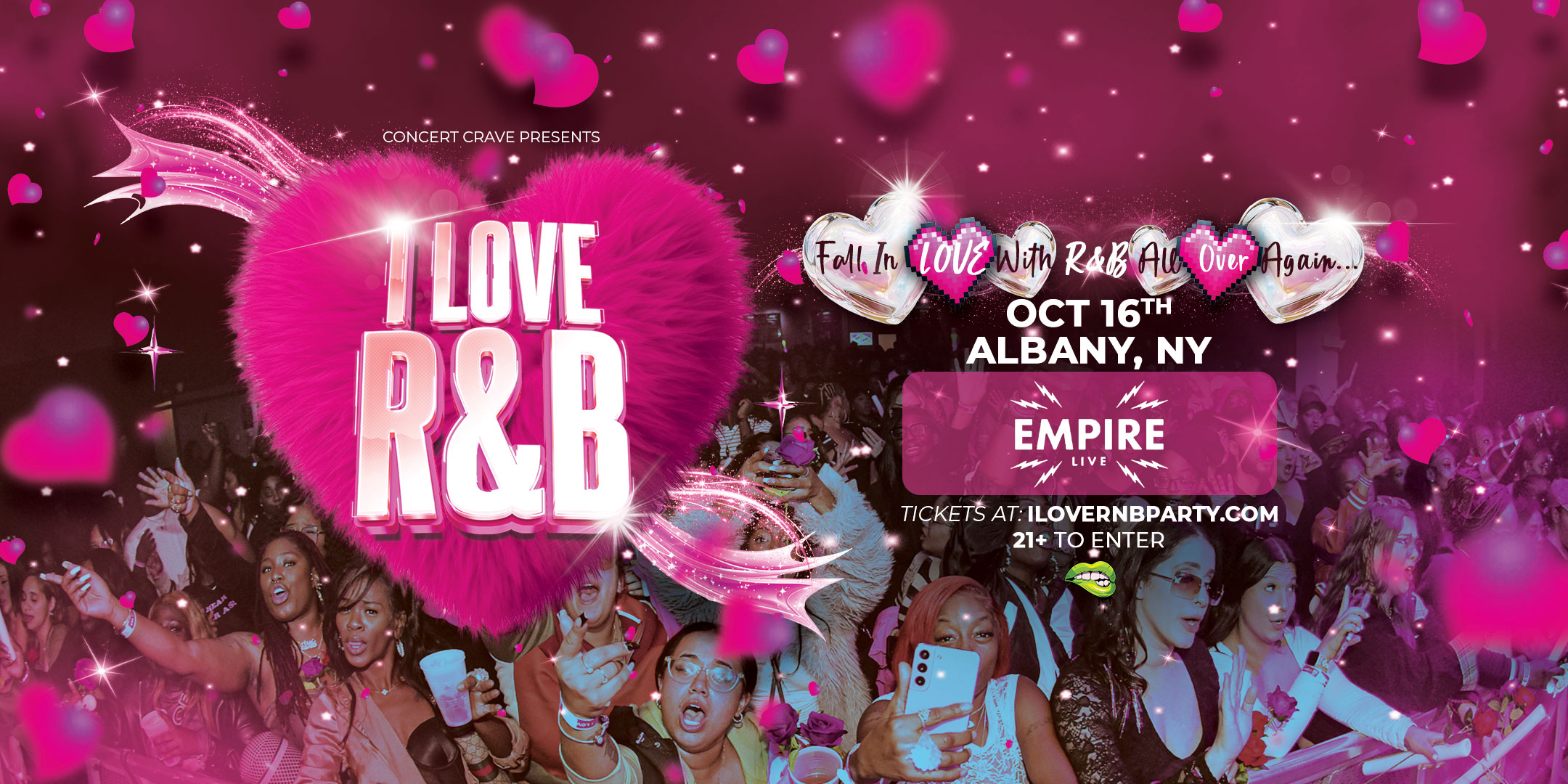 I LOVE R&B PARTY – Albany, NY