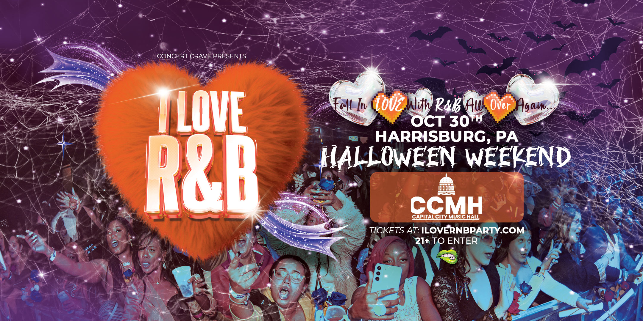I LOVE R&B Party – Harrisburg, PA