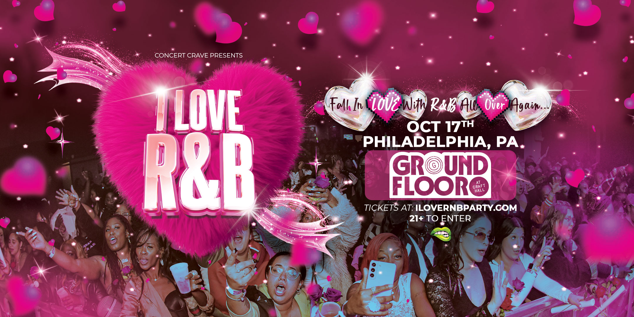 I LOVE R&B Party – Philadelphia, PA
