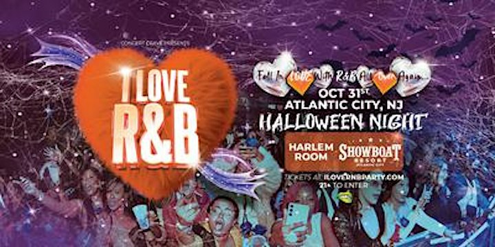 I LOVE R&B Party – Atlantic City, NJ