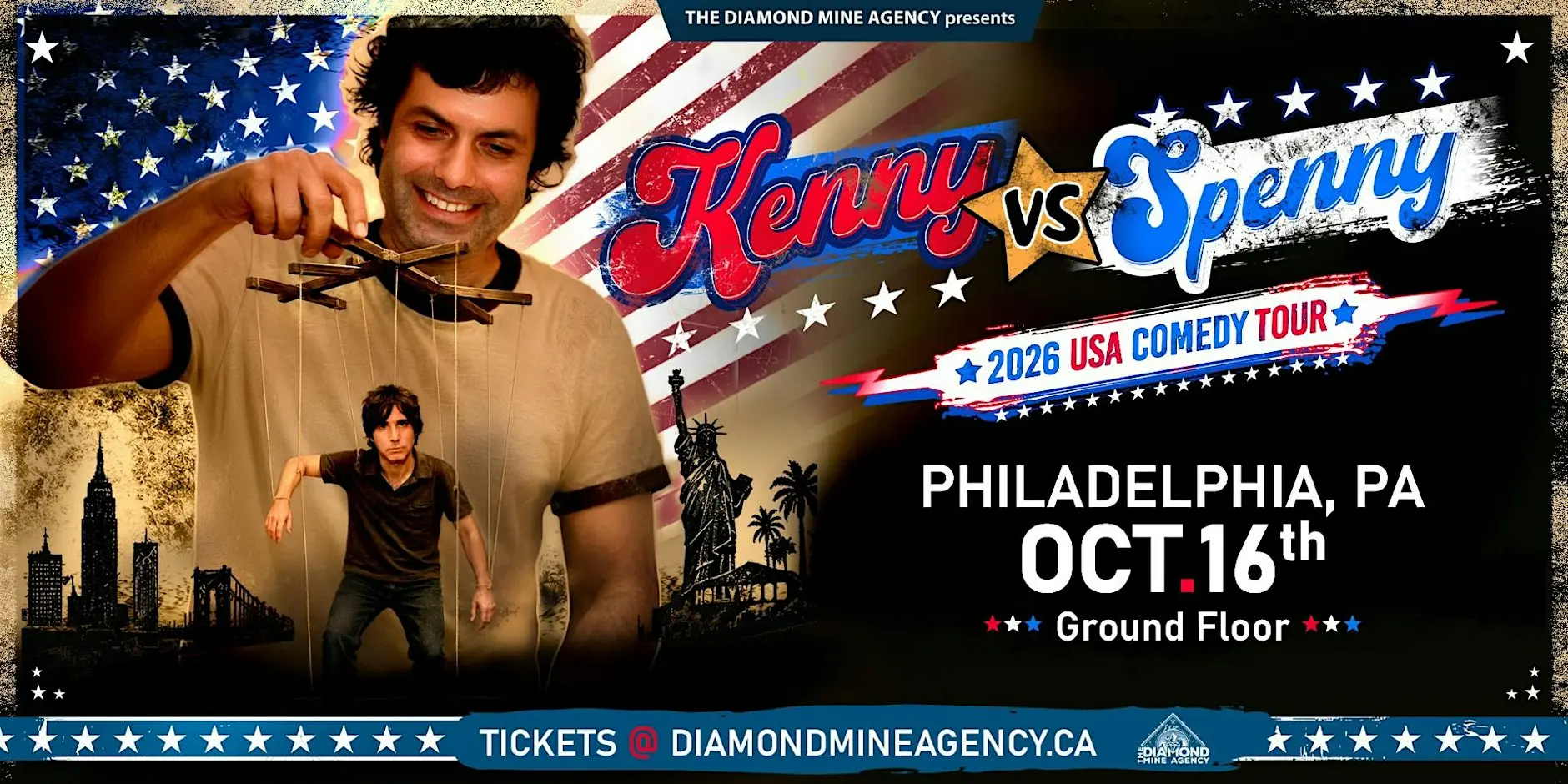 KENNY VS SPENNY 2026 USA Comedy Tour – Philadelphia, PA